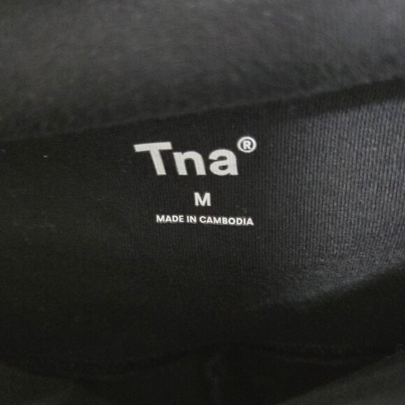 Aritzia TNA Atmosphere Split Hem Flared Pants in Black - Size medium - Picture 6 of 10